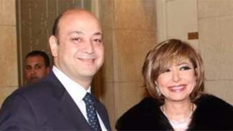 أول تعليق من لميس الحديدى بعد تعرض زوجها عمرو اديب لحادث سير