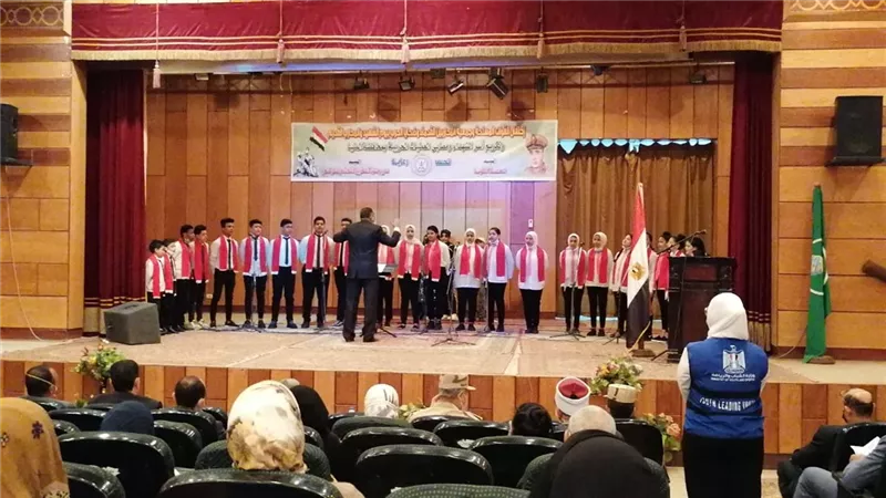 ثقافة المنيا تشارك فى احتفالية جمعية المحاربين القدماء وضحايا الحرب بيوم الشهيد