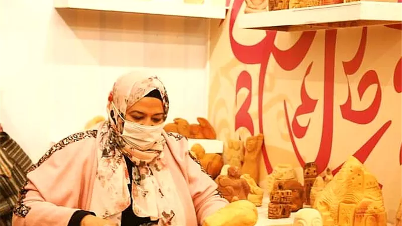 تراث الواحات منتجات طبيعية تزين معرض 