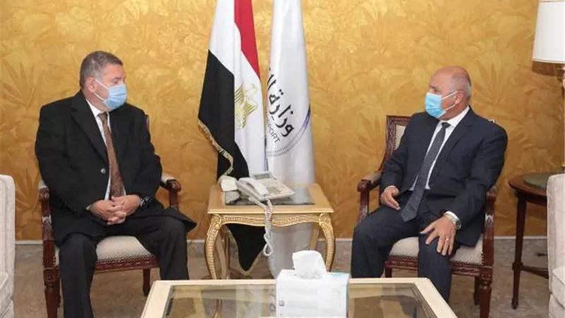 وزيرا النقل وقطاع الأعمال العام يبحثان تأسيس شركة مشتركة للنقل متعدد الوسائط
