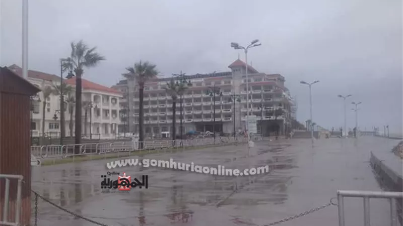 غلق منطقة اللسان برأس البر بسبب الطقس السيئ