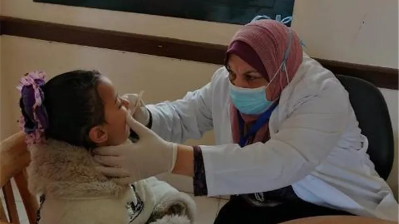 قوافل طبية مجانية بقرى دمياط