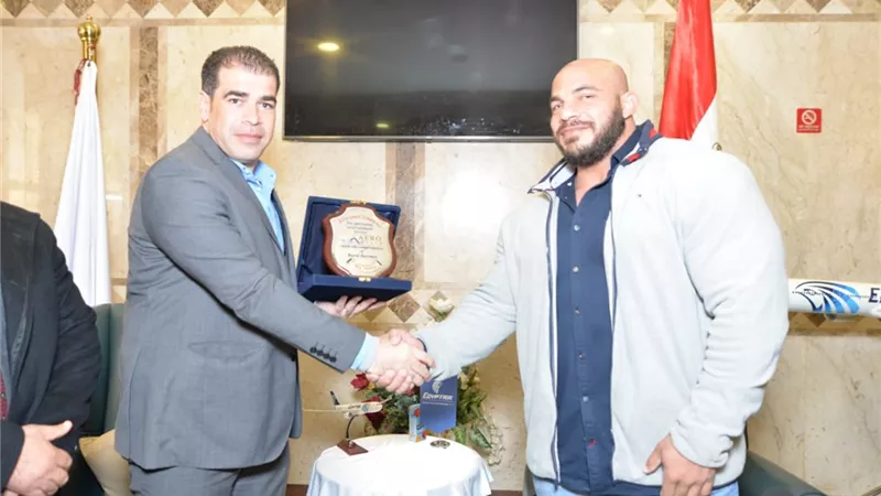 عضوية شرفية من ايرو سبورت لبيج رامى