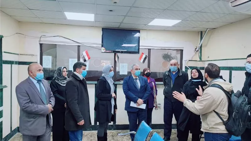 نائب محافظ القليوبية تتفقد عدة مشروعات في بنها