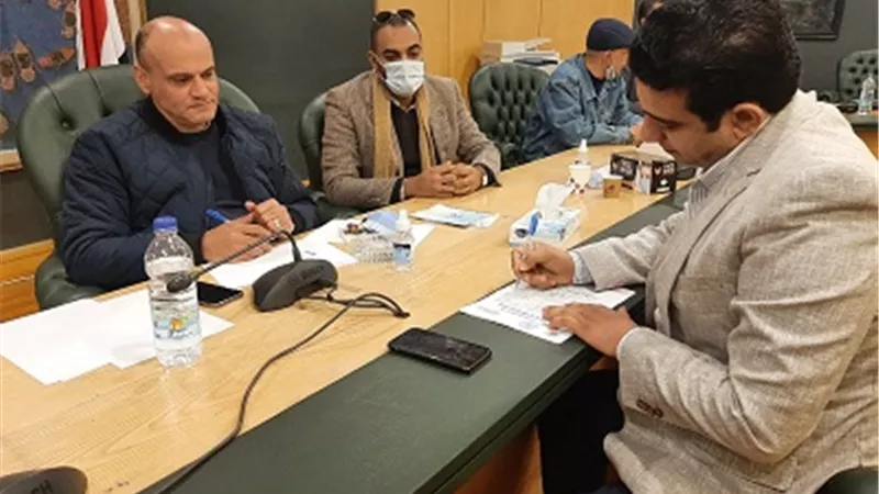 سامي عبد الراضي وكرم من الله يتقدمان بأوراق ترشحهما على عضوية مجلس الصحفيين