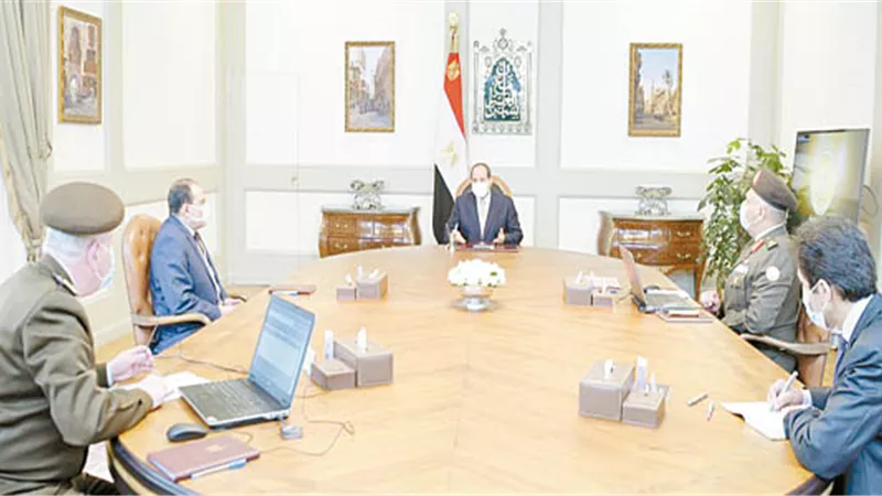 الإسراع في تنفيذ مشروع تنمية وسط وشمال سيناء