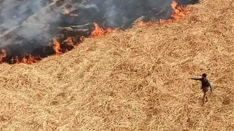 السيطره على حريقين بدشنا و الوقف