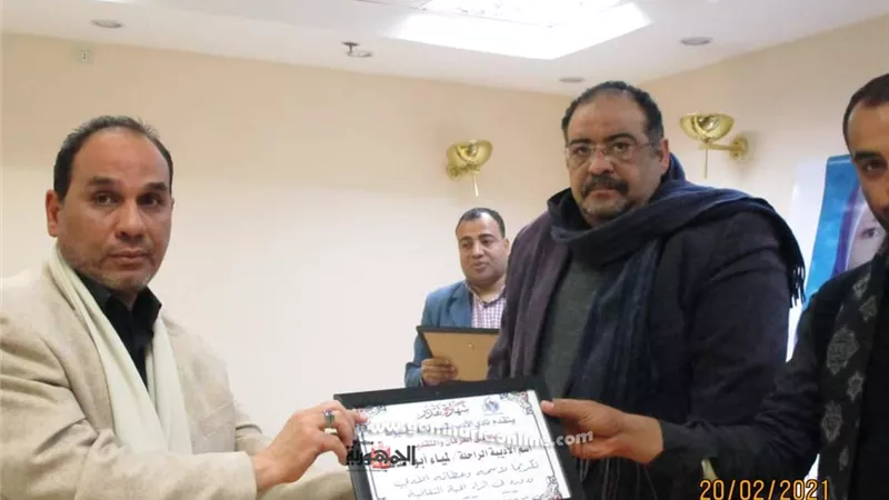 اسيوط تكرم فرسان الأدب في يوم الوفاء