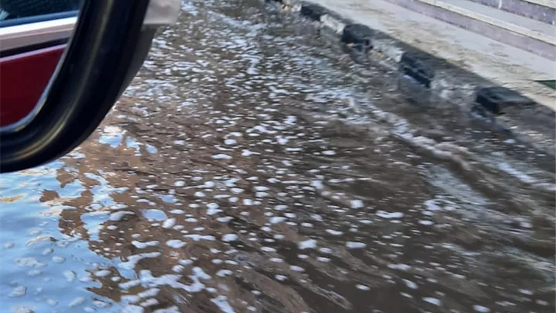 انفجار ثالث فى خطوط مياه الشرب بالأقصر والمياه تغرق الشوارع