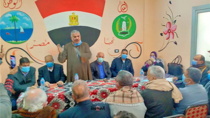 رئيس مدينة اشمون في لقاء جماهيري بحضور النواب بجريس