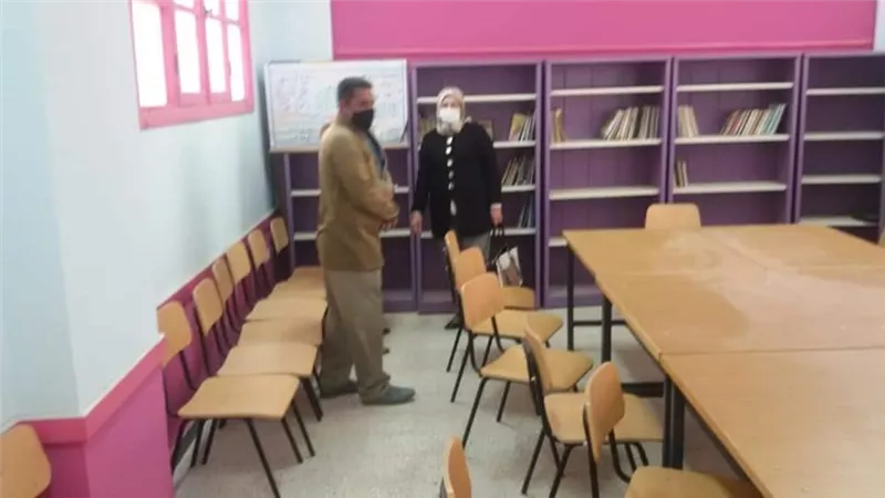 جولات ميدانية استعدادا لامتحانات الفصل الدراسي الأول ببنى سويف