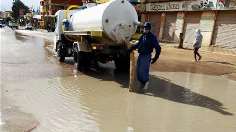 احوال جوية سيئة وامطار علي مدن مطروح