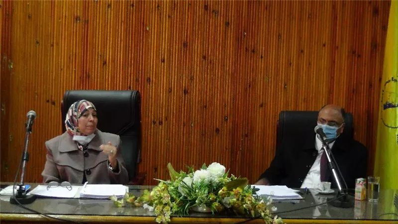 ندوة تعريفية بمهام وأعمال الإدارة العامة للعلاقات العلمية والثقافية بجامعة المنيا