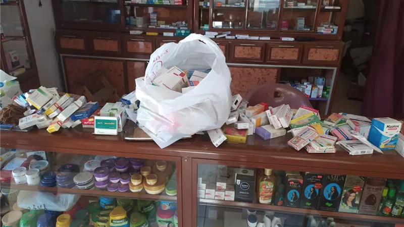 ضبط ٨٦٨ مخالفة دوائية بحملة علي الصيدليات والمستشفيات الخاصة بالزقازيق