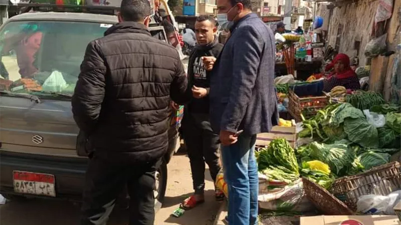 مجلس مدينة كفر شكر: حملة نظافة ورفع الاشغالات بعدد من الشوارع والميادين