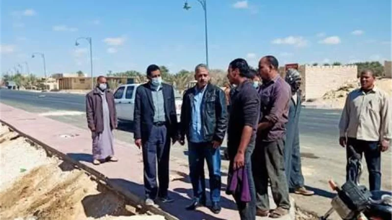 رئيس مركز ومدينة سيوة يقود حملة تفتيشية على الأسواق.صور