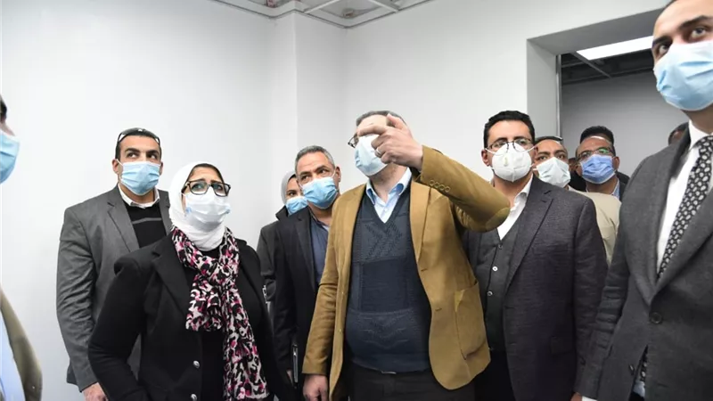 وزيرة الصحة تتفقد المبنى الجديد بمستشفى الكرنك الدولي بالأقصر بتكلفة 320 مليون جنيه