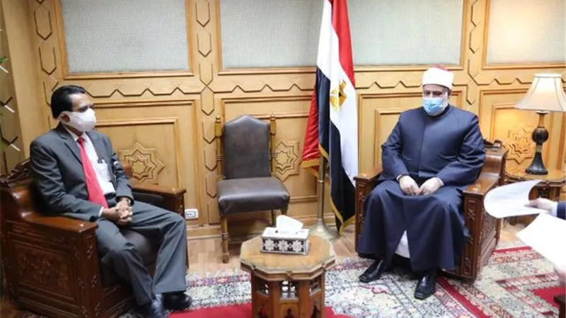 وكيل الأزهر يستقبل السفير الإندونيسي بالقاهرة لبحث التعاون المشترك