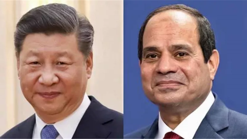السيسى يبحث هاتفياً مع الرئيس الصيني تداعيات أزمة كورونا وتوفير اللقاحات