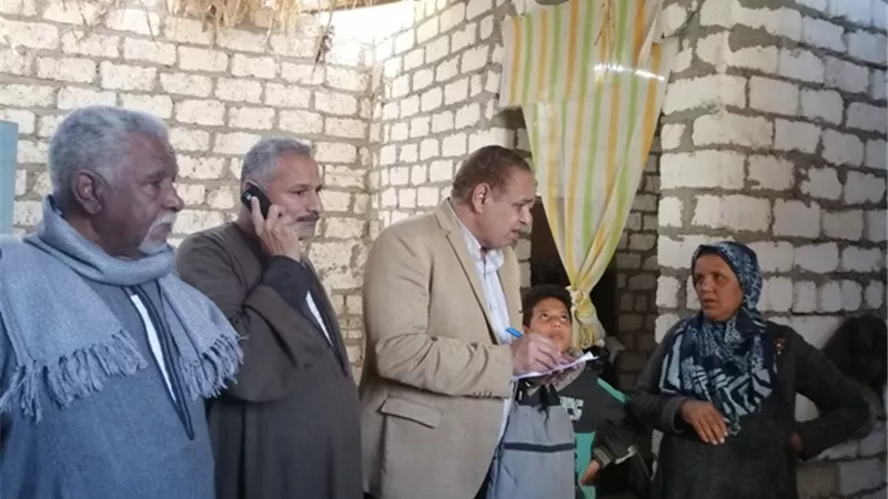 عرب العوامر والقداديح بابنوب يسيران على خطى التنمية ضمن مبادرة حياه كريمة