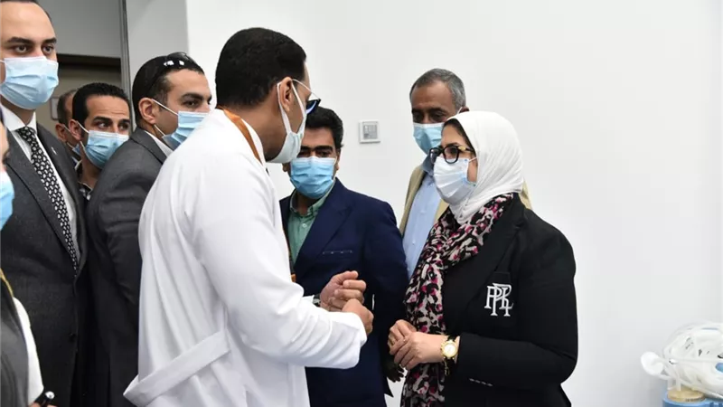 وزيرة الصحة تؤكد: إيزيس التخصصى أول مستشفى متخصص فى النساء والولادة لخدمة أهالى جنوب الصعيد