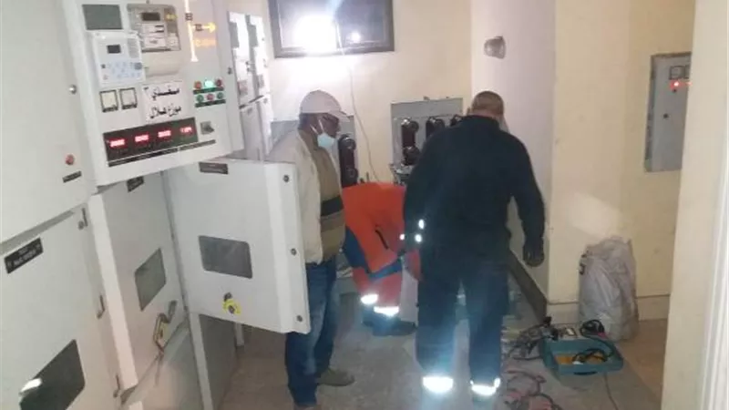 عودة مياه الشرب لمدينة الإسماعيلية بعد انتهاء صيانة محطة رفع صرف صحي أبوعطوة .صور