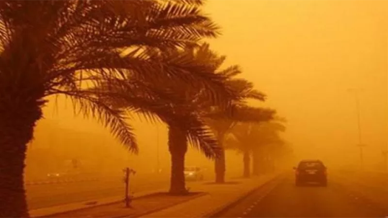 هيئة الأرصاد في الجزائر: رياح قوية محملة بالرمال في 14 ولاية
