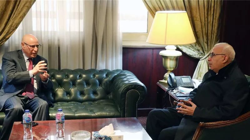 الأمين العام المساعد بالجامعة العربية يبحث سبل تعزيز التعاون مع وكالة انباء الشرق الاوسط