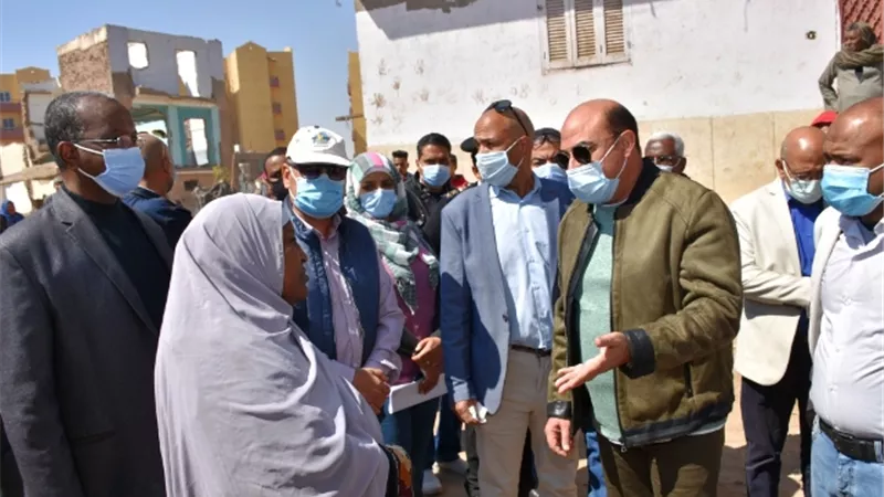 تعويضات أهالي منطقة الصحابي العشوائية.. بأسوان