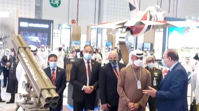 ولي عهد أبوظبي يشيد بالقدرات التصنيعية المتطورة خلال تفقده لجناح العربية للتصنيع بمعرض IDEX 2021