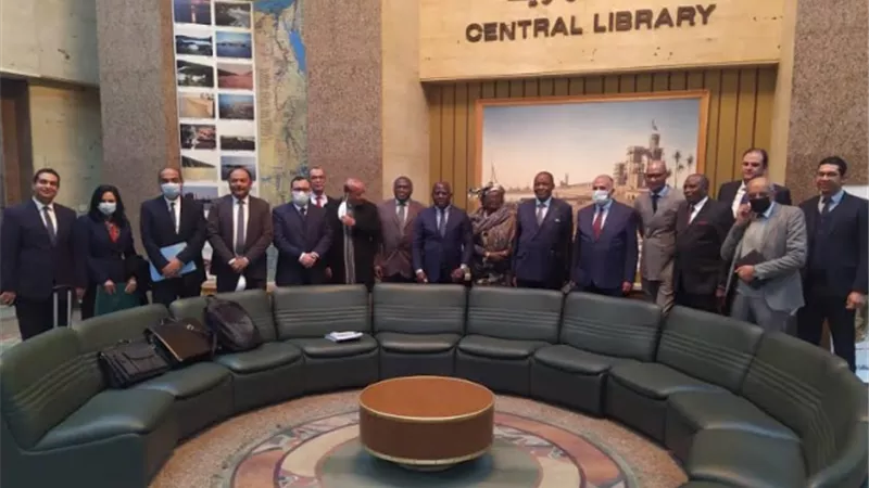 عبد العاطى يستعرض مع منسق الرئاسة الكونغولية للاتحاد الأفريقي موقف مفاوضات سد النهضة