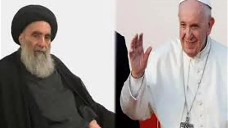 الرئيس العراقي يعلق على اللقاء المرتقب بين السيستاني والبابا فرنسيس