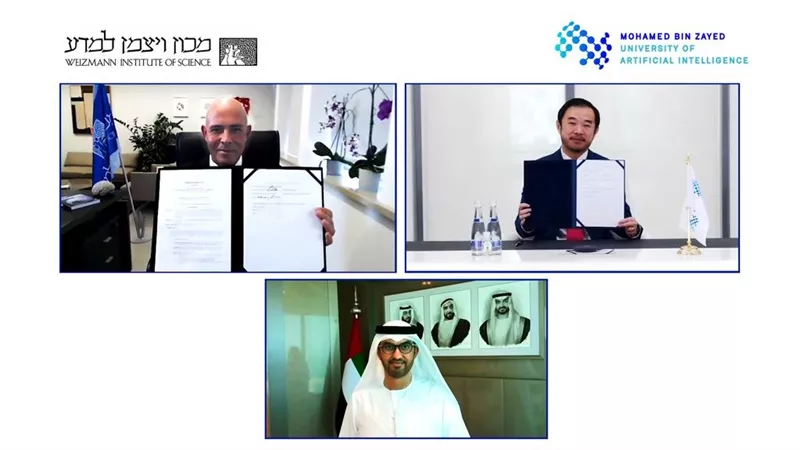 جامعة بن زايد للذكاء الاصطناعي ومعهد وايزمان للعلوم يؤسسان أول برنامج مشترك للذكاء الاصطناعي