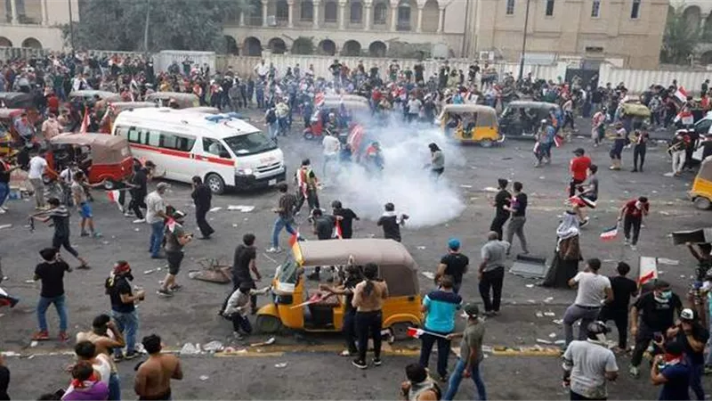 مظاهرات في 