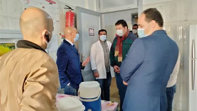 مسعود يتابع استعدادات حملة التطعيم ضد شلل الأطفال بالشرقية