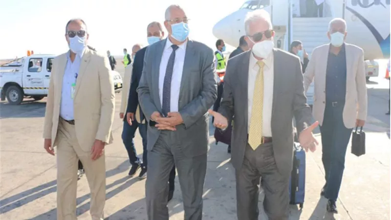 محافظ جنوب سيناء يستقبل وزير الزراعة في مستهل زيارته للمحافظة