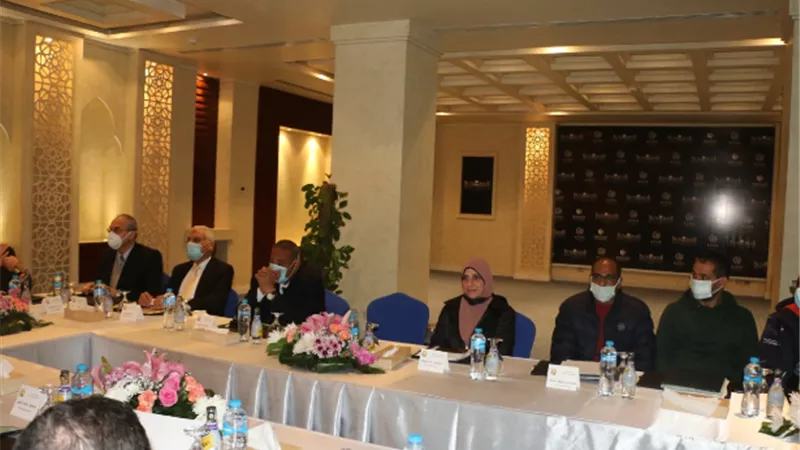 القصير وفودة يبحثان آفاق التنمية الزراعية بجنوب سيناء