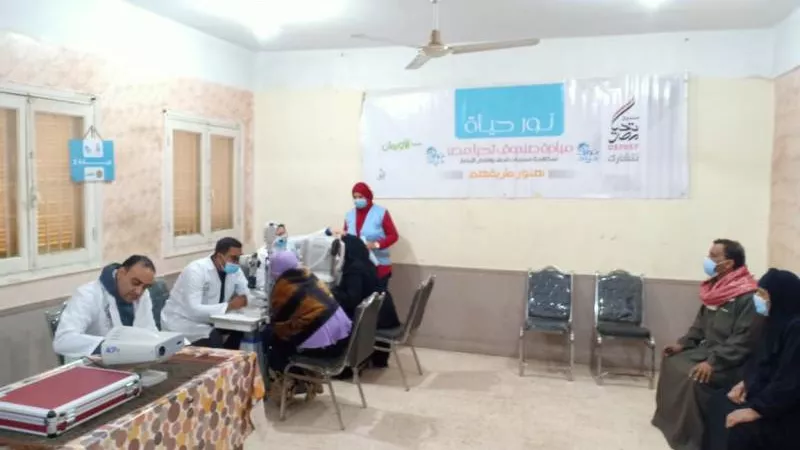 فحص 600 مواطن ضمن المبادرة الرئاسية 