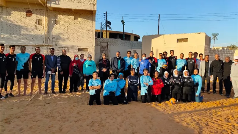 بدء فعاليات المهرجان الرياضي بمحافظة الوادي الجديد