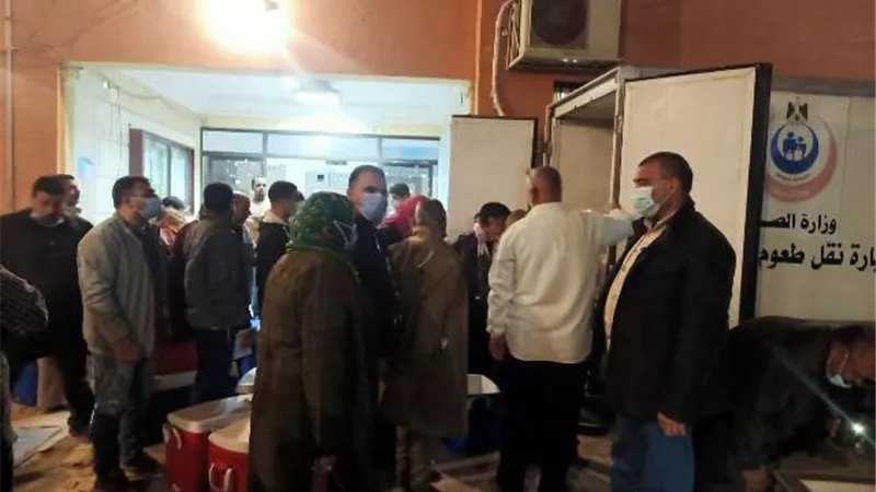 صحة الشرقية تتسلم طعوم الحملة القومية ضد شلل الأطفال .صور