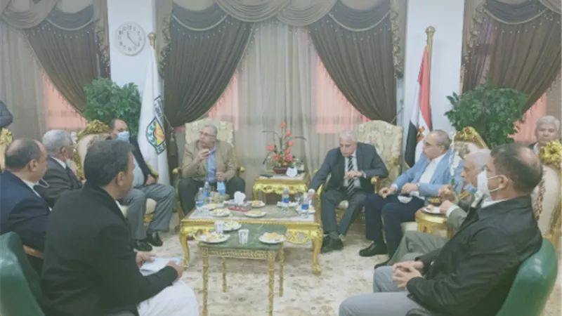 وزير الزراعة يبحث مع نواب محافظة جنوب سيناء مشاكل المواطنين ومشروعات النفع العام