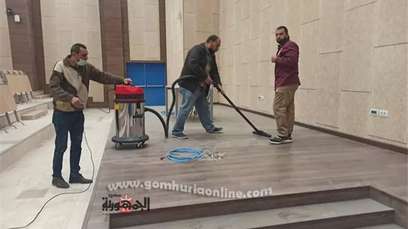 جامعة العلمين الدولية استعدت لامتحانات الفصل الدراسي الاول وعودة الدراسه