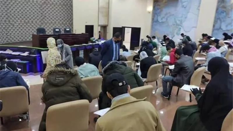 بدء امتحانات الفصل الدراسي الأول بجامعة مطروح وسط إجراءات احترازية مشددة