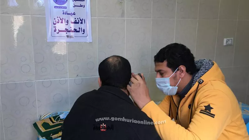 الكشف على 500 مواطن فى قافلة طبية لمستقبل وطن بكفرالشيخ