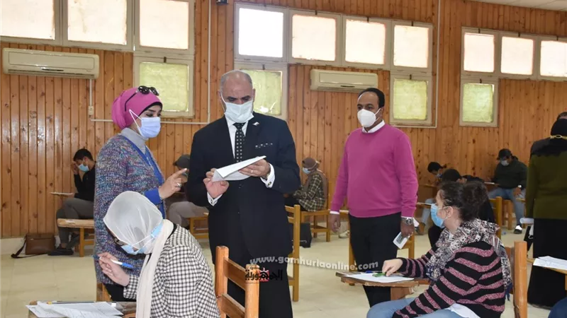 إنطلاق ماراثون امتحانات الفصل الدراسى الأول بكلية السياحة والفنادق بجامعة الأقصر