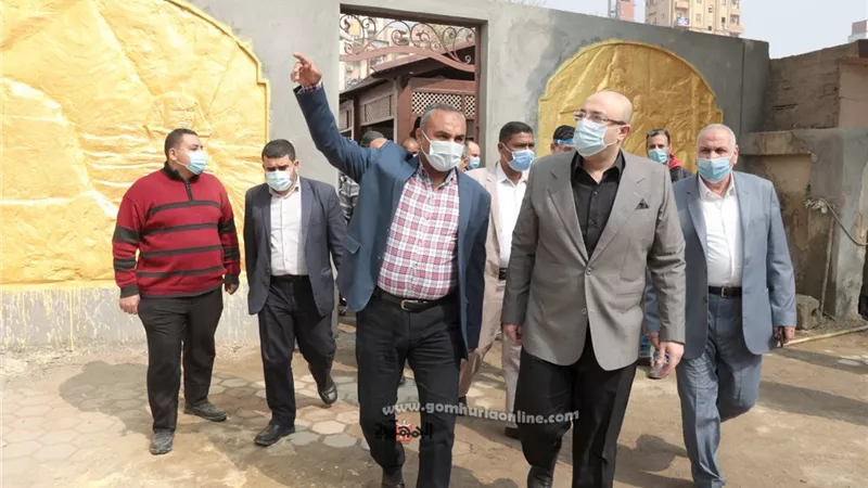 محافظ بنى سويف يتابع منظومة العمل بالمركز التكنولوجي الجديد