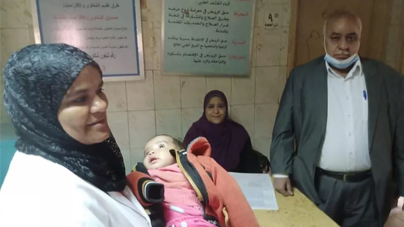 بدء الحملة القومية للتطعيم ضد شلل الاطفال بقوص