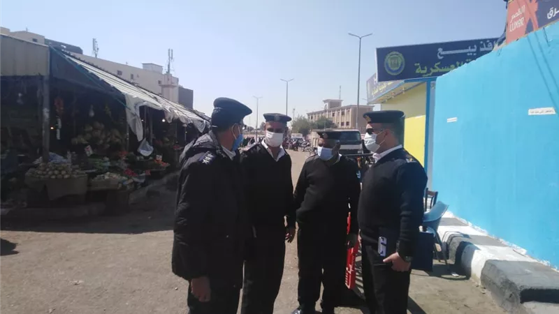 تحرير ١١٤ محضر فى حملات مرافق وإزالة إشغالات بالأقصر
