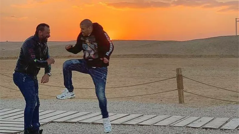 شاهد .. محمد زيدان يداعب ماجد المصرى عبر إنستجرام