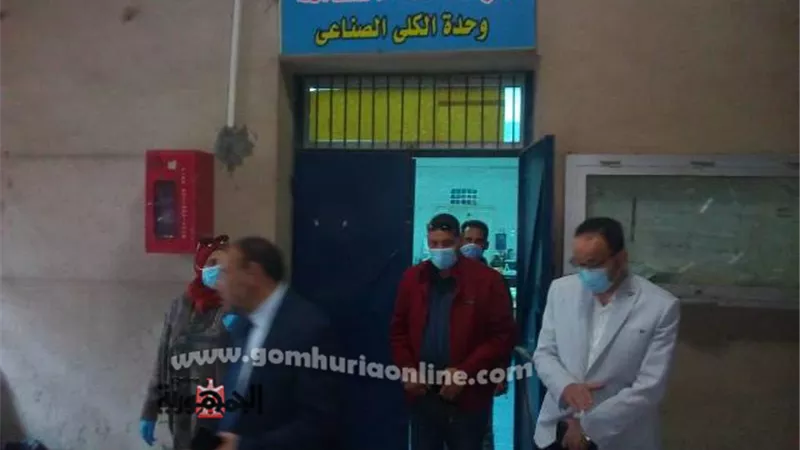 نائب رئيس جامعة الأزهر بأسيوط يتفقد المستشفى الجامعي